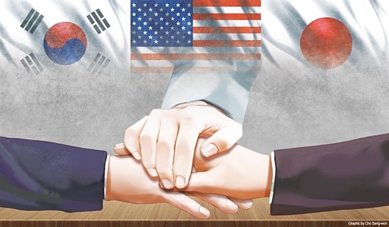 Tuyên bố chung Nhật-Hàn-Mỹ: Phê phán Triều Tiên, lo ngại Trung Quốc